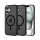 Etui do telefonów TECH-PROTECT Magedge Magsafe do iPhone 16 Matte Black/Gunmetal 5906302311170